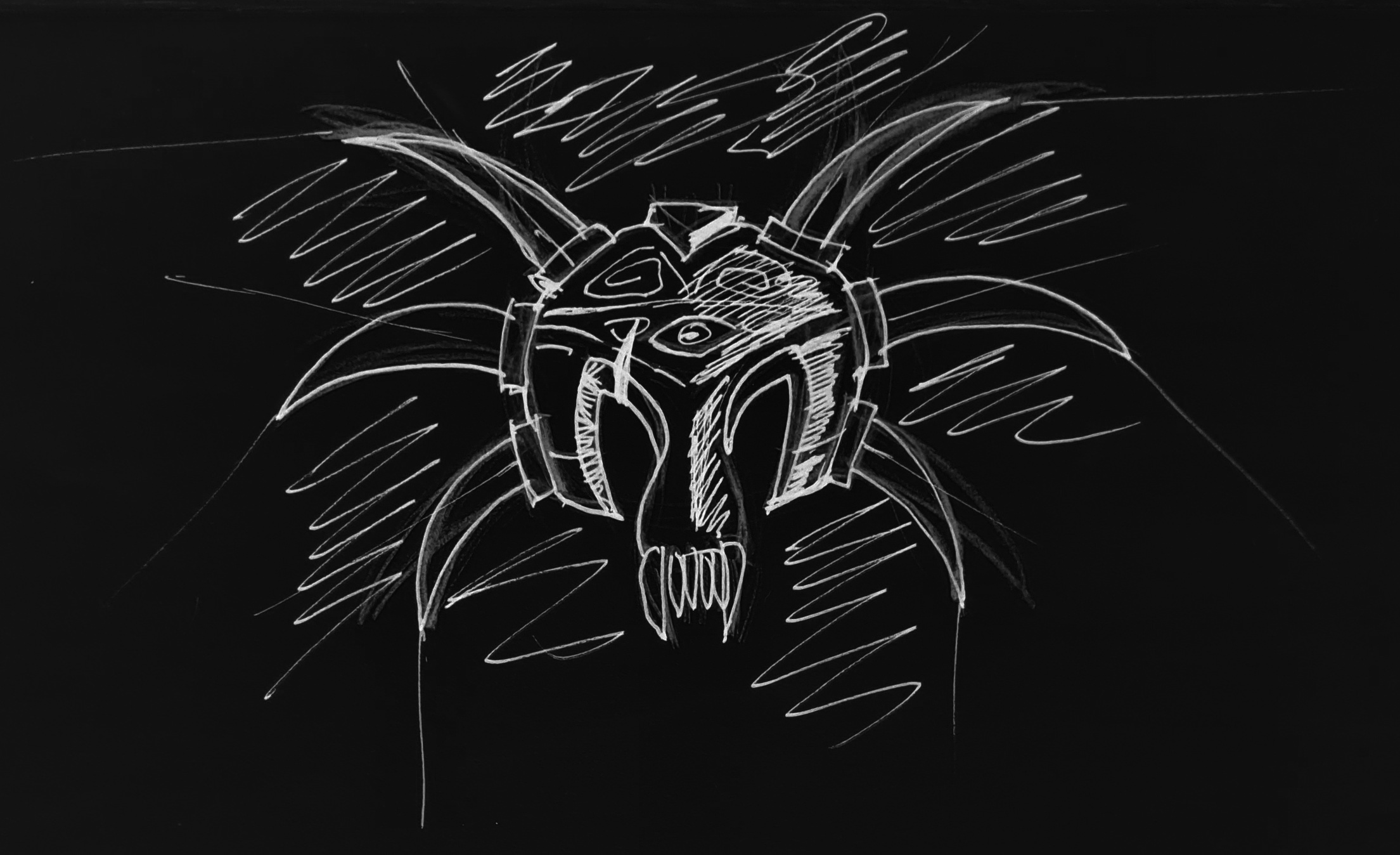 Mikes first Sleeper Mask Sketch 2 or 3