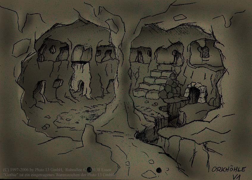 Orc cave colour