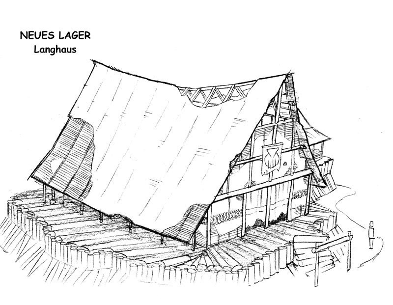 Neues Lager - Langhaus V1