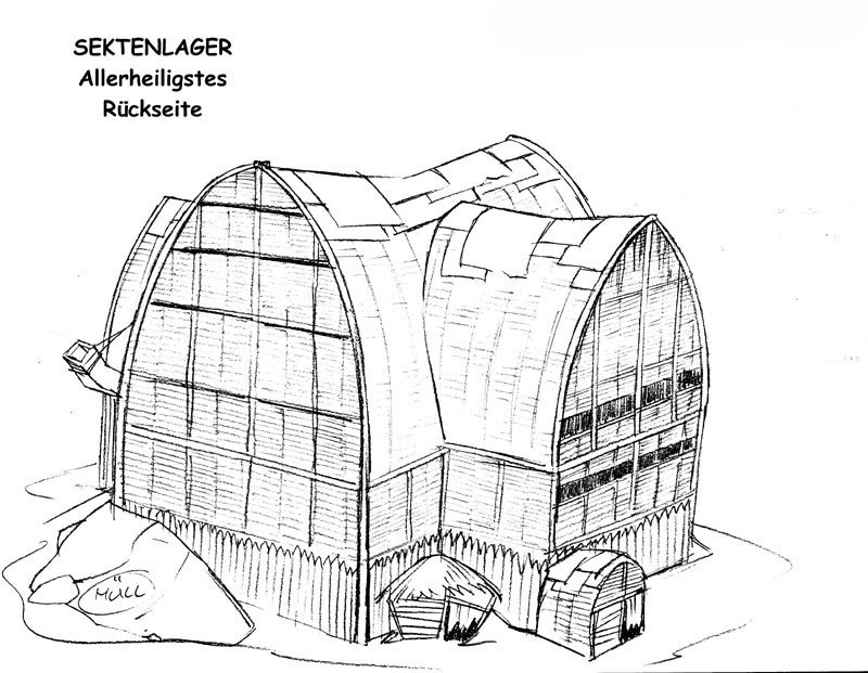 Allerheiligstes Rückseite