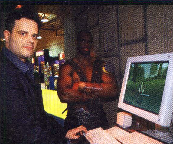 Tom Putzki on the E3 2000 with Isaac Signleton jr.