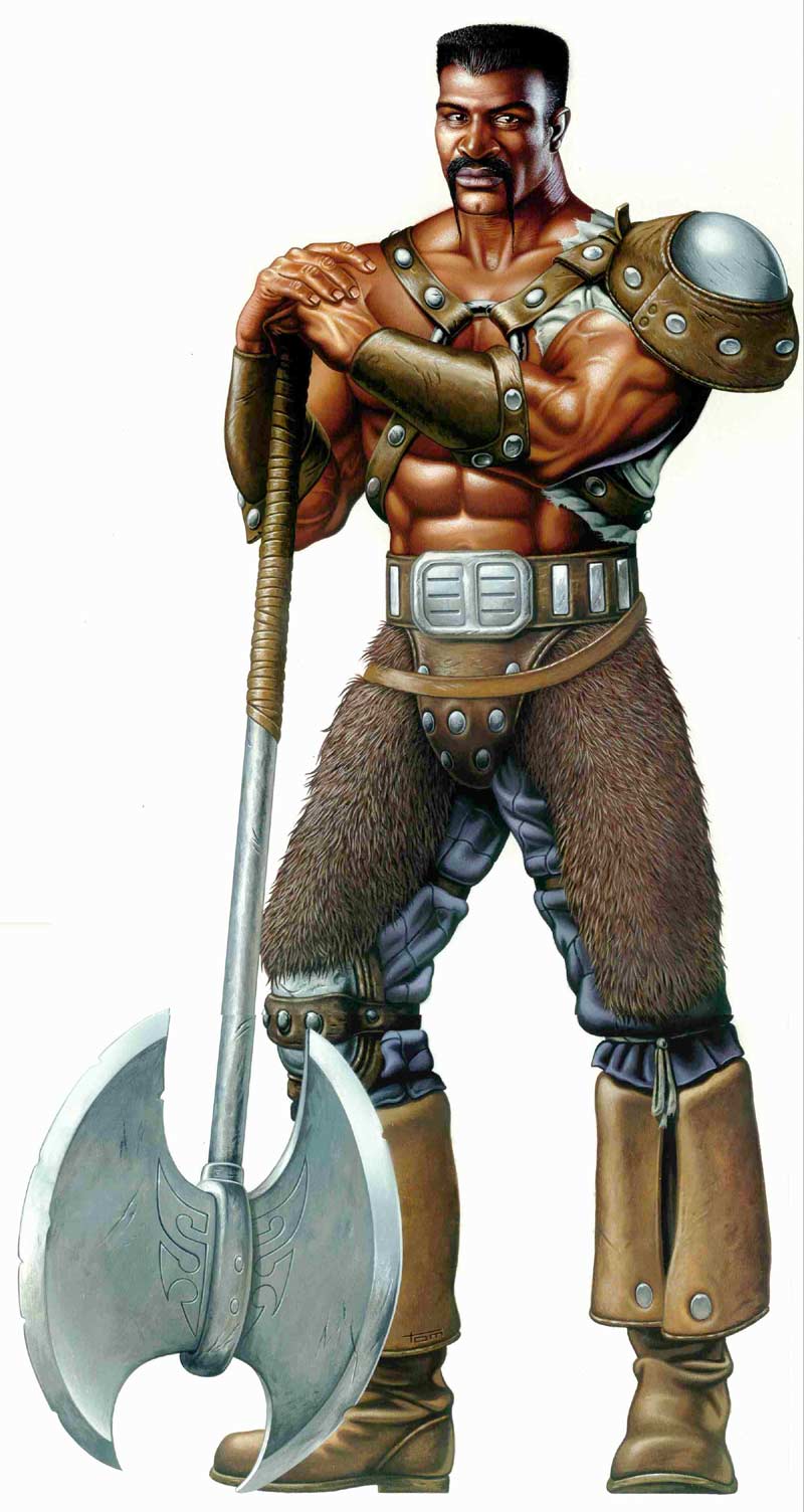 Gorn with his Axe